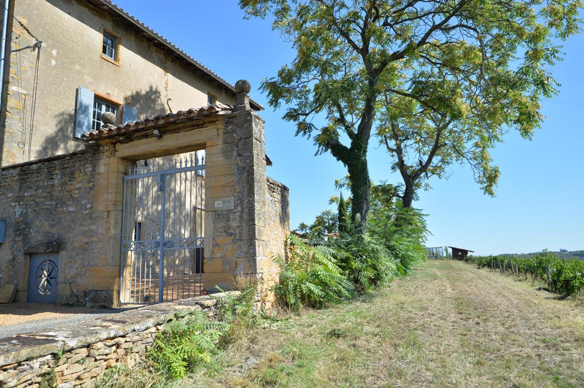 Le Clos Zelie Pouilly-le-Monial Bagian luar foto